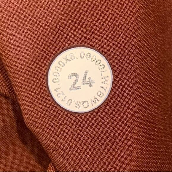 Lululemon City Sleek 5 Pocket High-Rise Short 4"  Dark Terracotta Size 24 - Picture 7 of 8